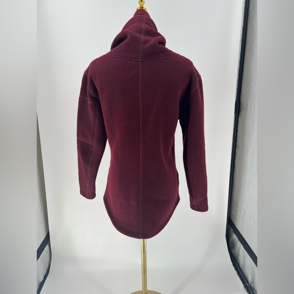 Smartwool | Women’s Hudson Trail Pullover Fleece Sweater | Red | Small - Picture 3 of 8